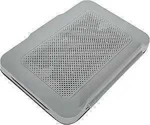 Targus 18” Dual Fan Laptop Cooling Pad with Adjustable Stand Powerful Fans for Maximum Heat Dissipation, Padded Base Laptop Cooler with Quiet Laptop Fan via USB-A Cable with Ergonomic Tilt (AWE90GL)