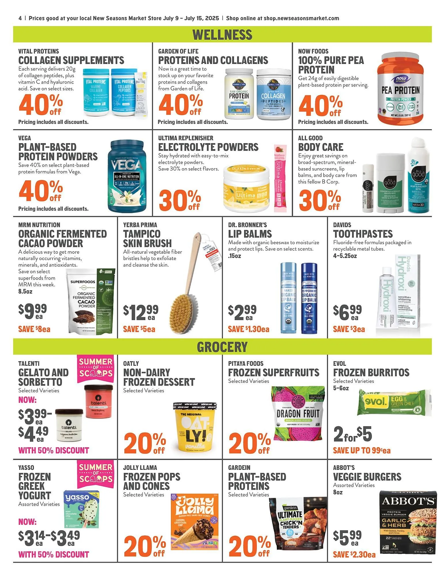 Weekly ad New Seasons Market ad from July 9 to July 15 2025 - Page 4