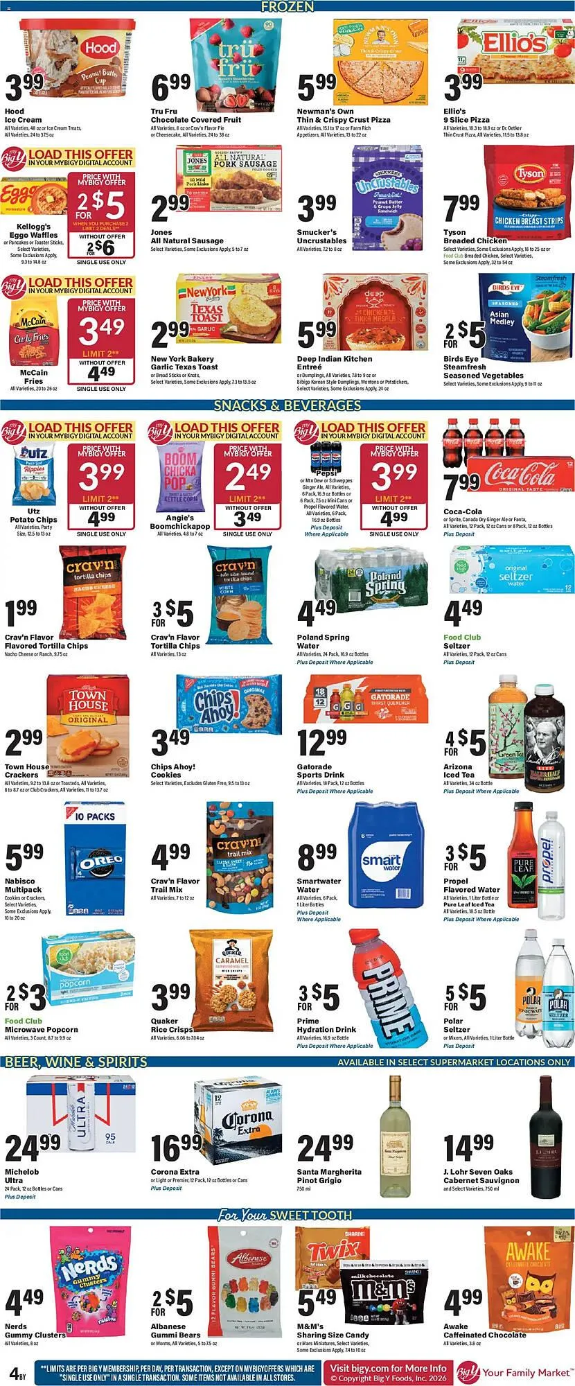 Weekly ad Big Y flyer from January 15 to January 22 2026 - Page 6