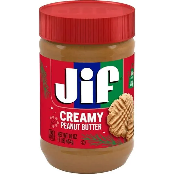 Jif Creamy Peanut Butter, 16-Ounce Jar