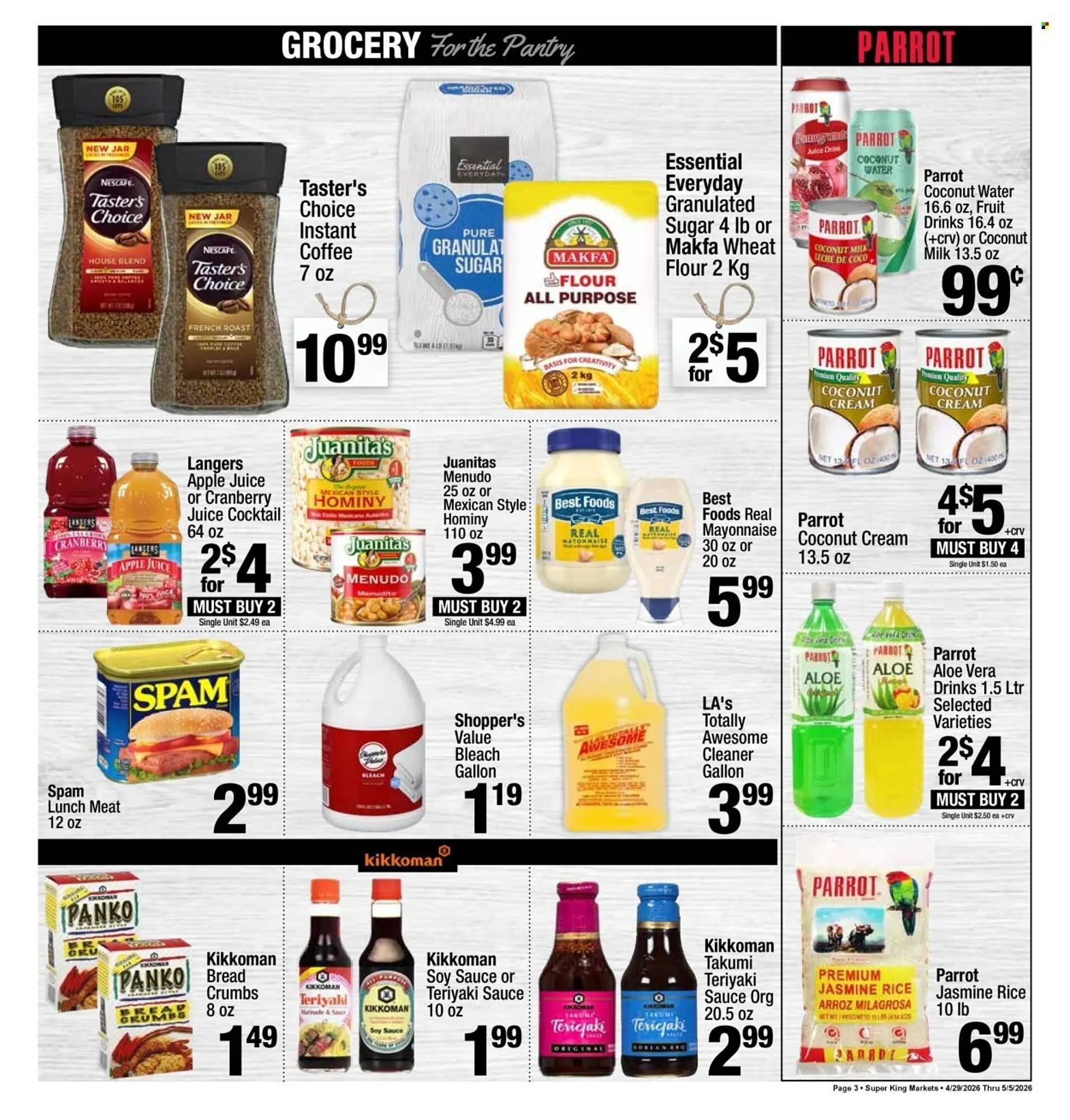 Weekly ad Super King Markets weekly ad from April 29 to May 5 2026 - Page 3
