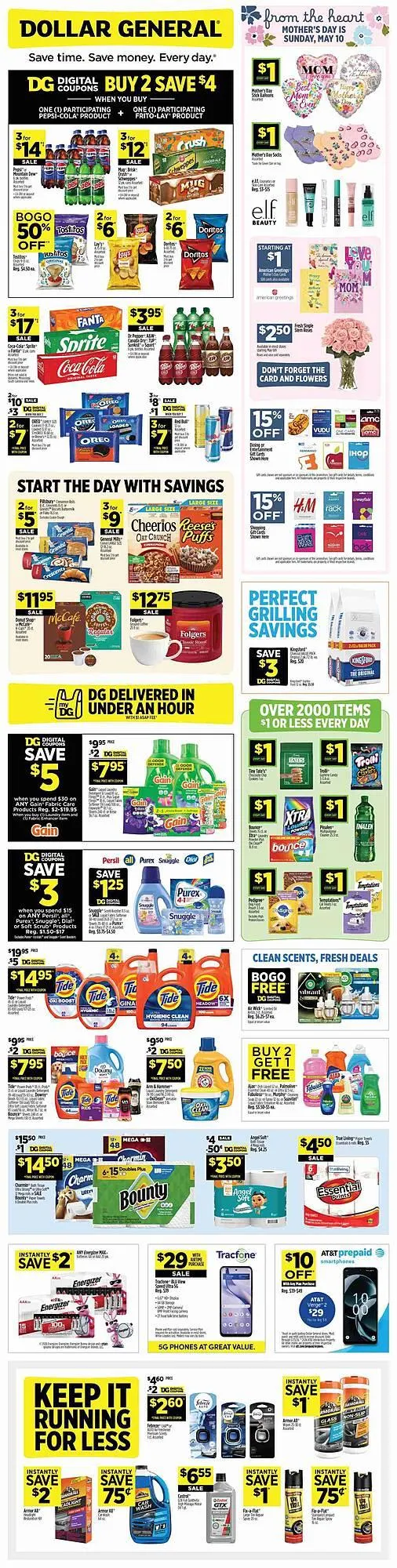 Weekly ad Dollar General weekly ad from May 3 to May 9 2026 - Page 1