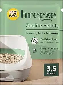 Purina Tidy Cats Litter Pellets, Breeze Refill Litter Pellets in Recyclable Box - (6) 3.5 lb. Bags