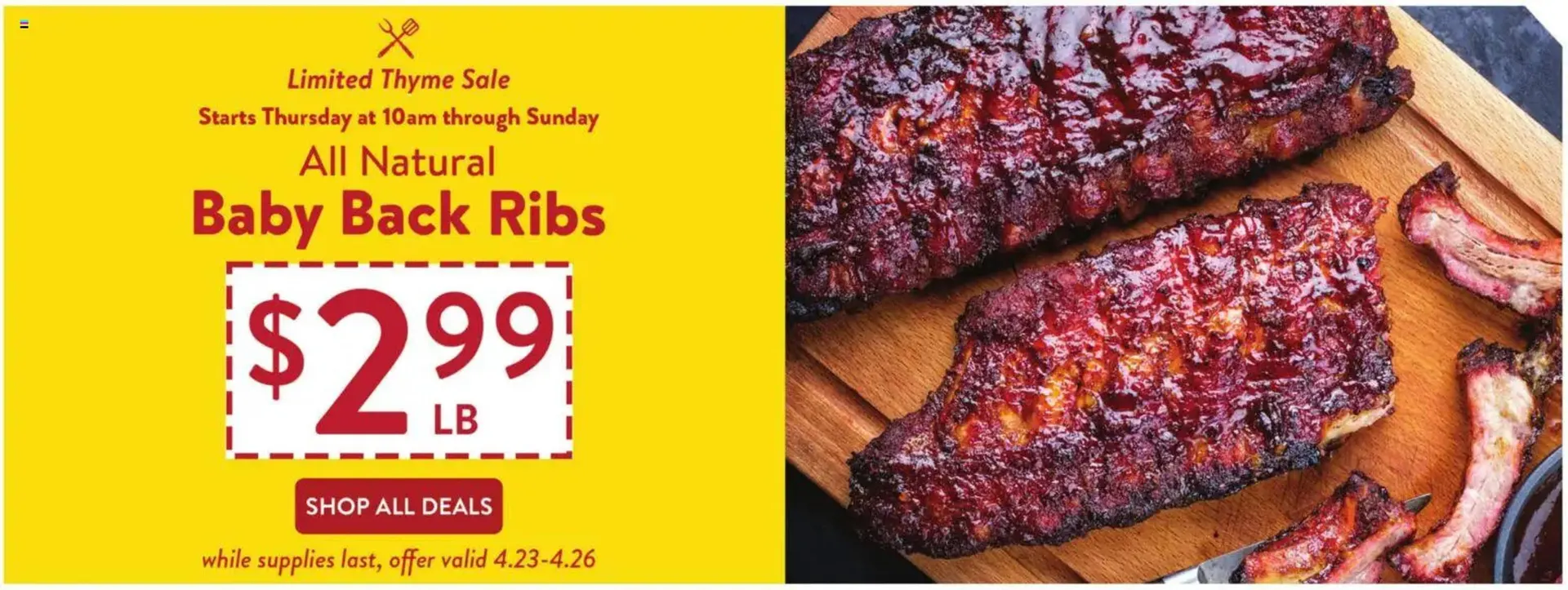 Weekly ad Fresh Thyme weekly ad from April 22 to April 29 2026 - Page 1