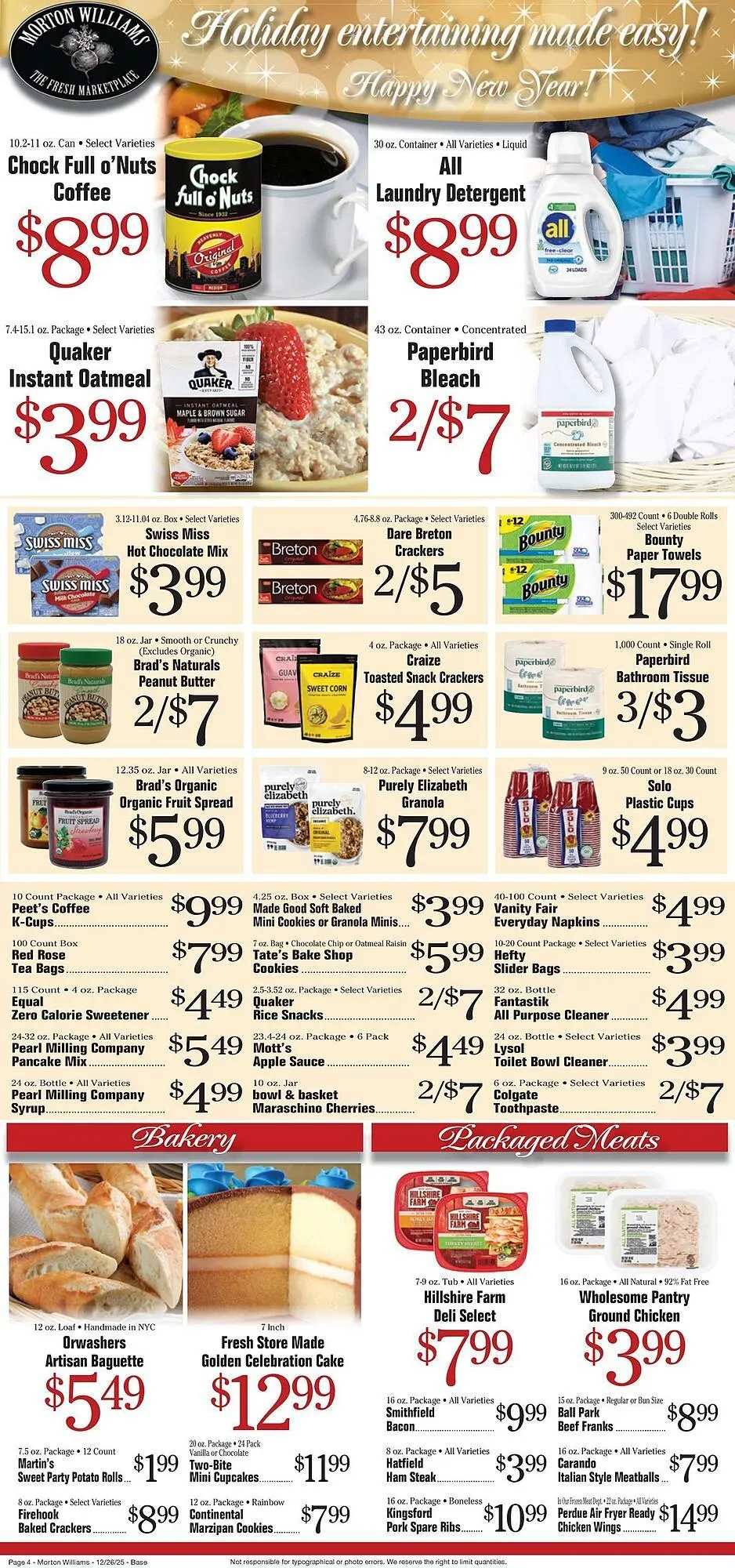 Weekly ad Morton Williams weekly ad from December 26 to January 1 2026 - Page 4