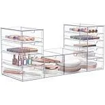 Sorbus 3-pk Makeup Organizers With 12 Drawers