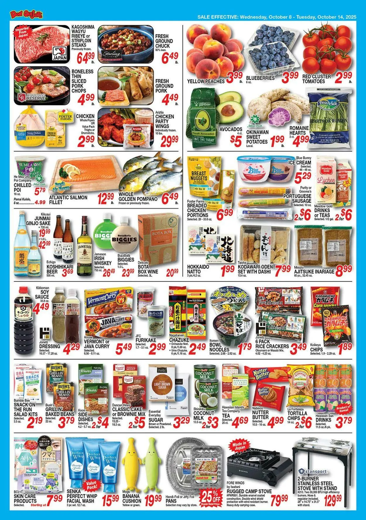 Weekly promotion Don Quijote Hawaii spanning from October 8 to October 14 2025 - Page 2 for Catalogue 365
