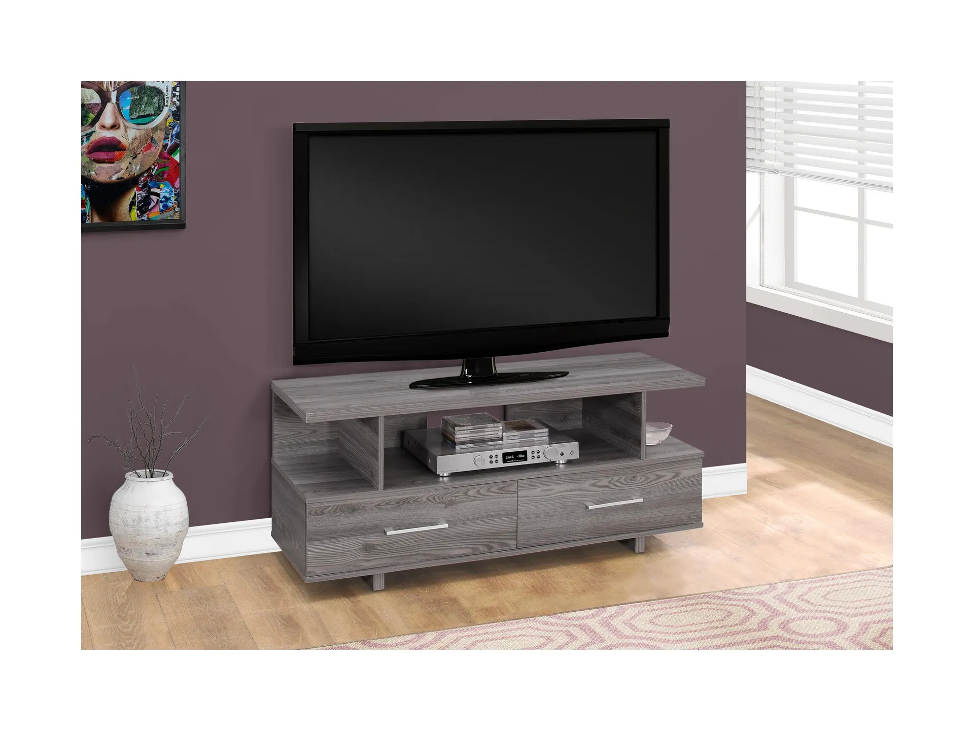 Monarch Specialties 47" TV Stand