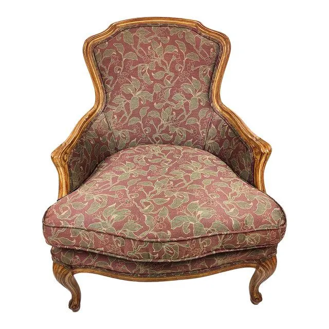 Vintage Classic Louis XV Bergère Chair