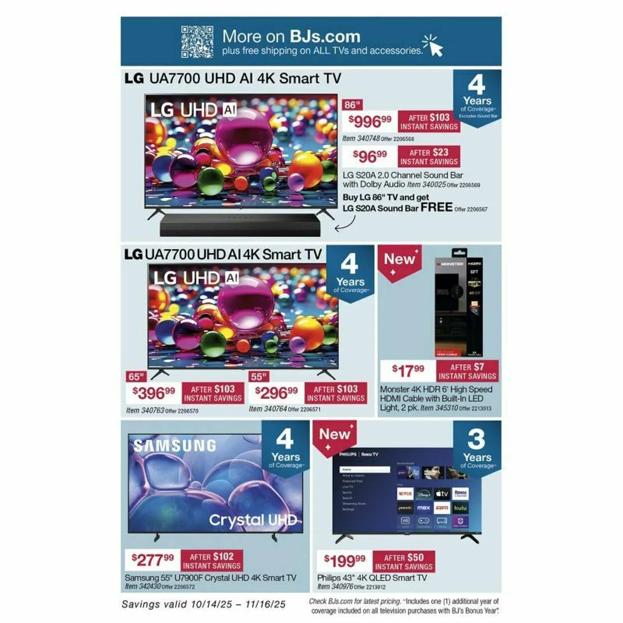 Weekly ad BJ's from October 16 to October 30 2025 - Page 32