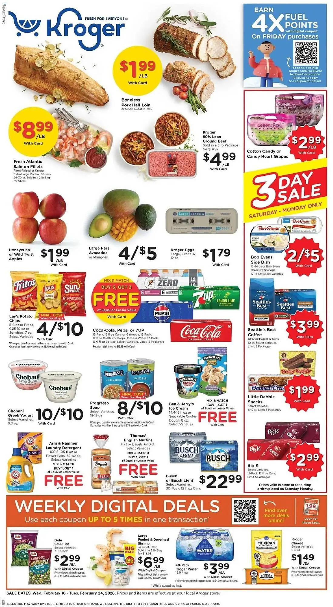 Kroger weekly ad - 1