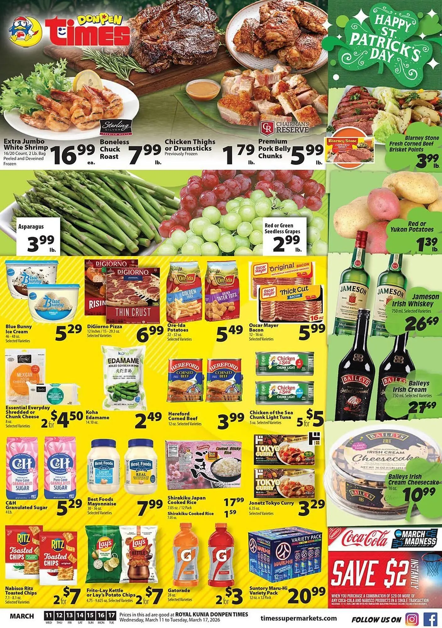 Weekly ad Times Supermarkets weekly ad from March 11 to March 17 2026 - Page 1
