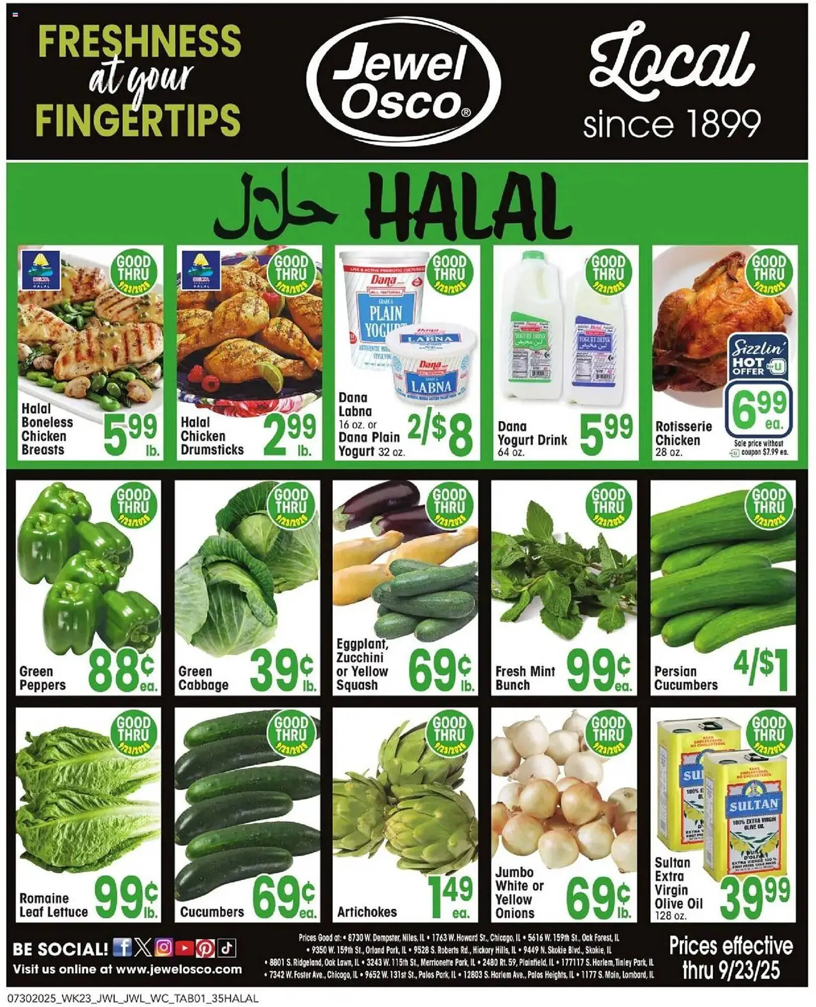 Weekly ad Jewel-Osco Weekly Ad from July 30 to September 23 2025 - Page 1
