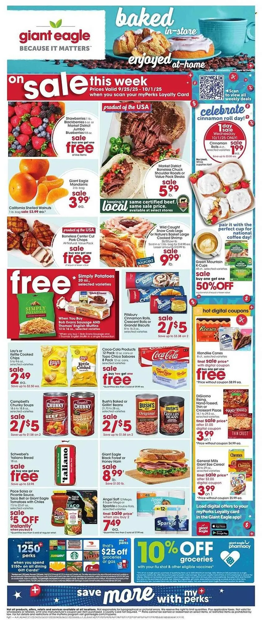 Weekly ad Giant Eagle weekly ad from September 25 to October 1 2025 - Page 3