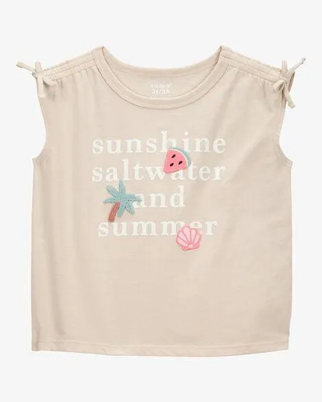 Baby Sunshine, Saltwater and Summer Graphic Tee