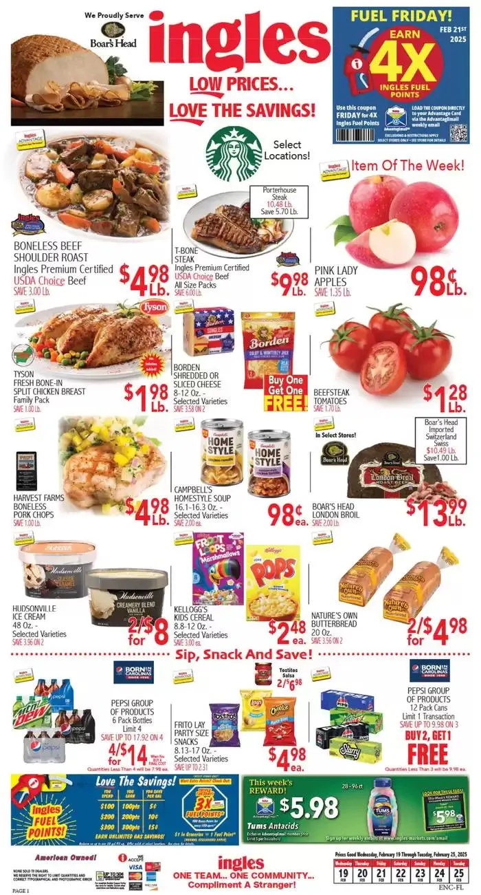 Weekly ad Exclusive deals for our customers from February 19 to March 5 2025 - Page 1