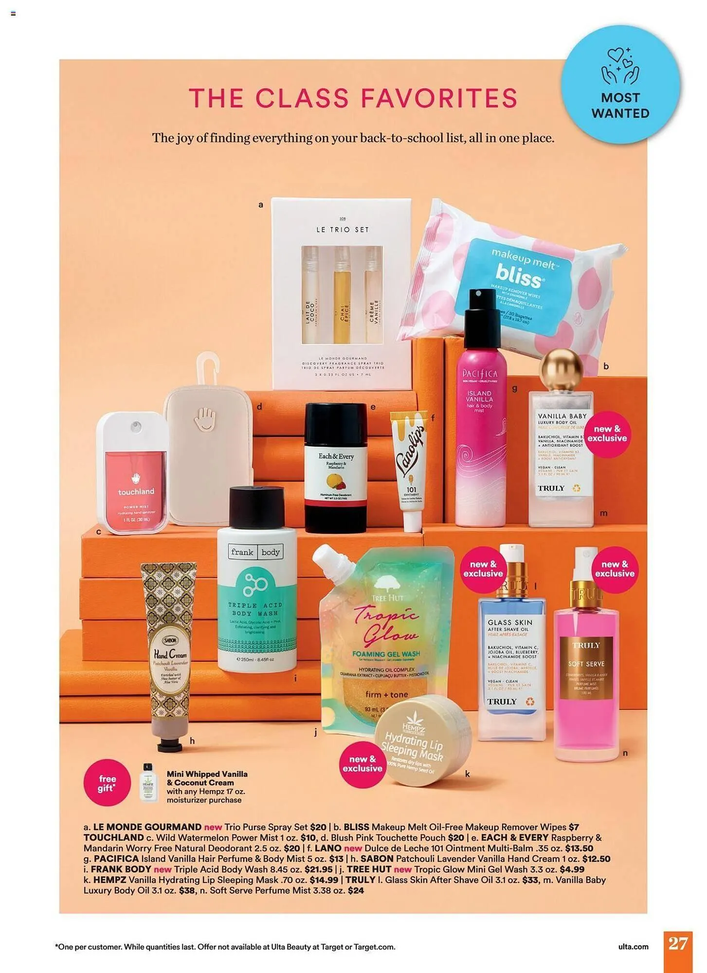 Weekly ad Ulta Beauty Weekly Ad from August 9 to August 29 2024 - Page 27