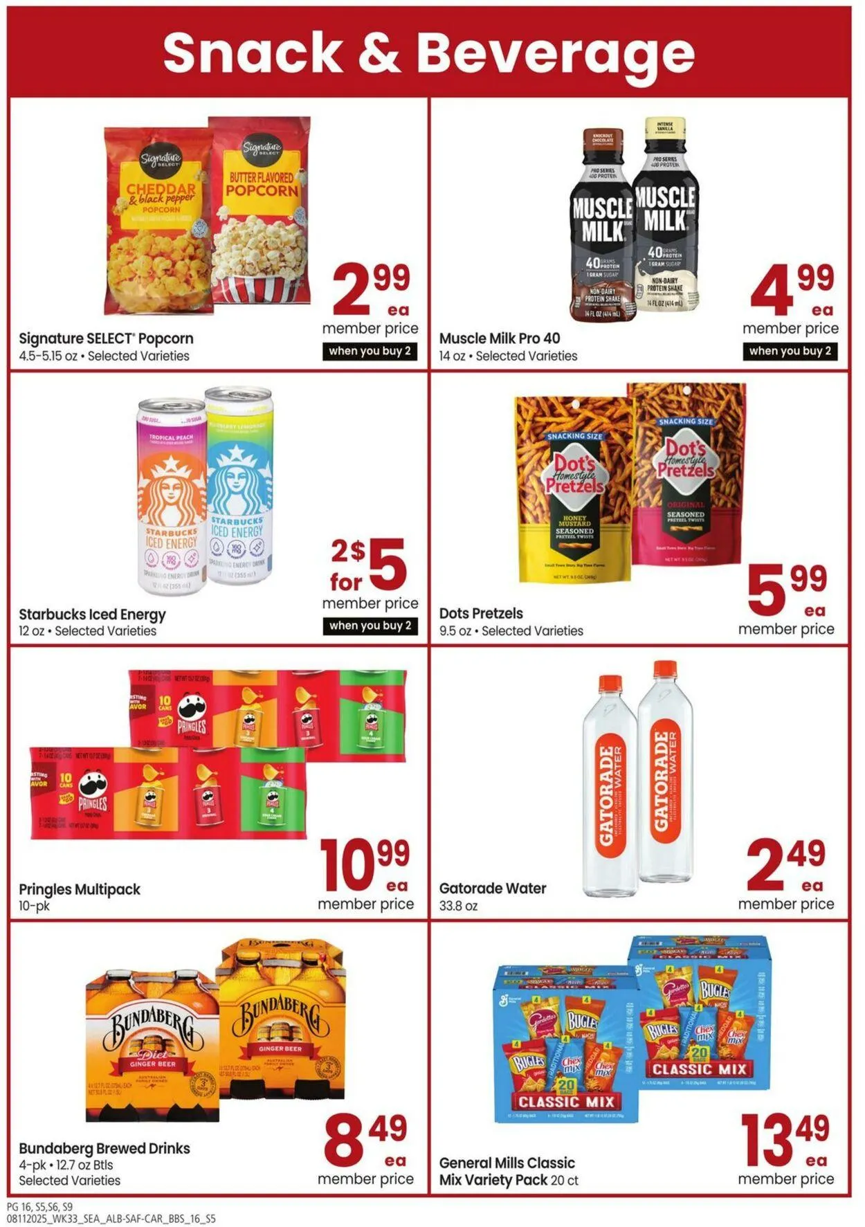 Weekly ad Carrs from August 11 to September 7 2025 - Page 16