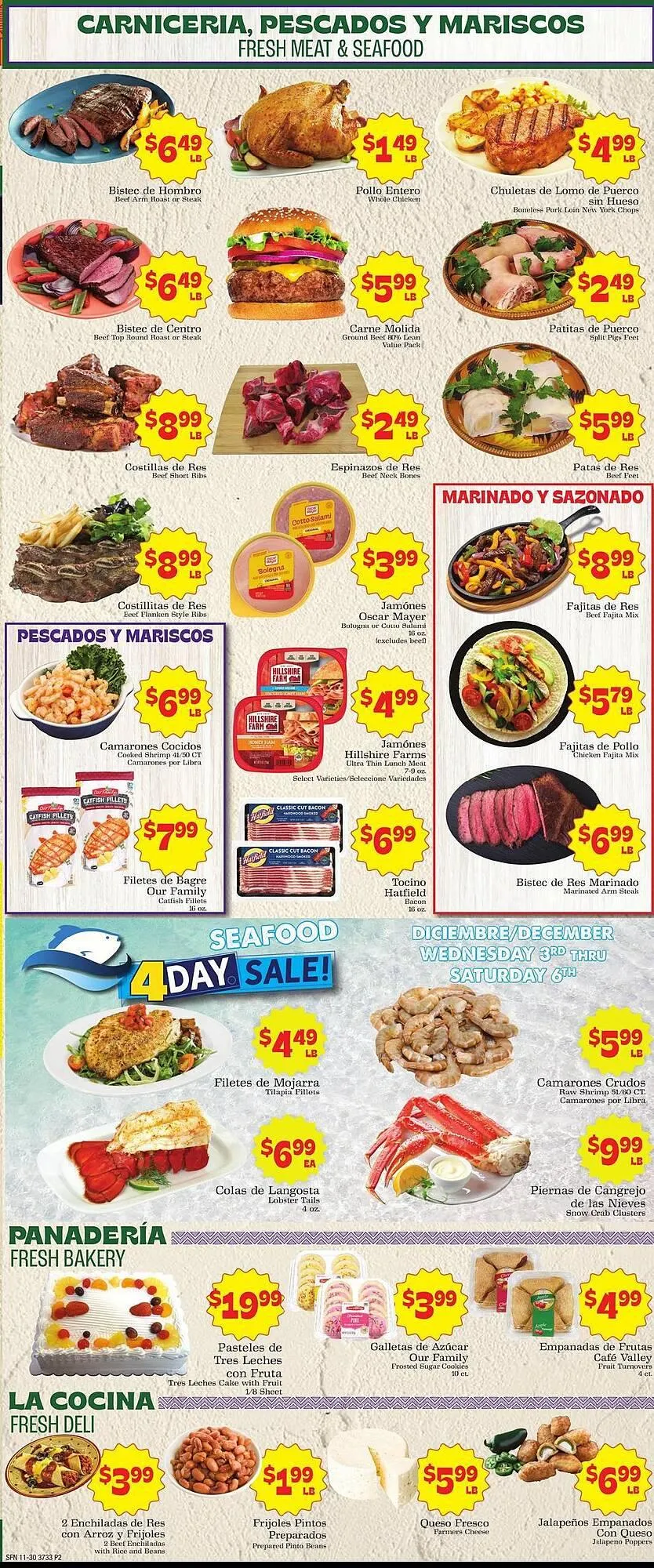 Catálogo de Supermercado Nuestra Familia weekly ad 30 de noviembre al 6 de diciembre 2025 - Página 2