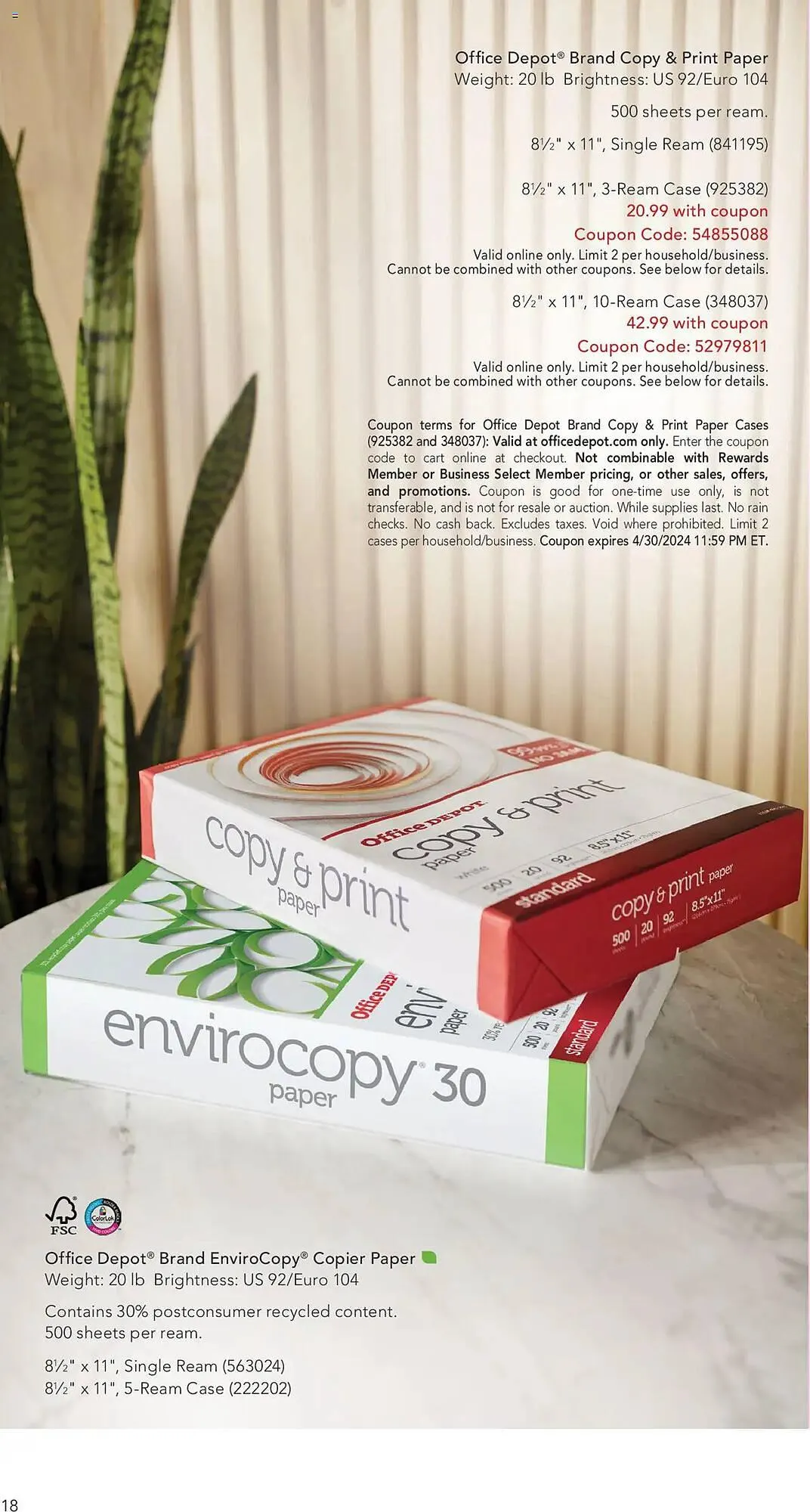 Weekly ad Office Depot Weekly Ad from April 1 to April 30 2025 - Page 18