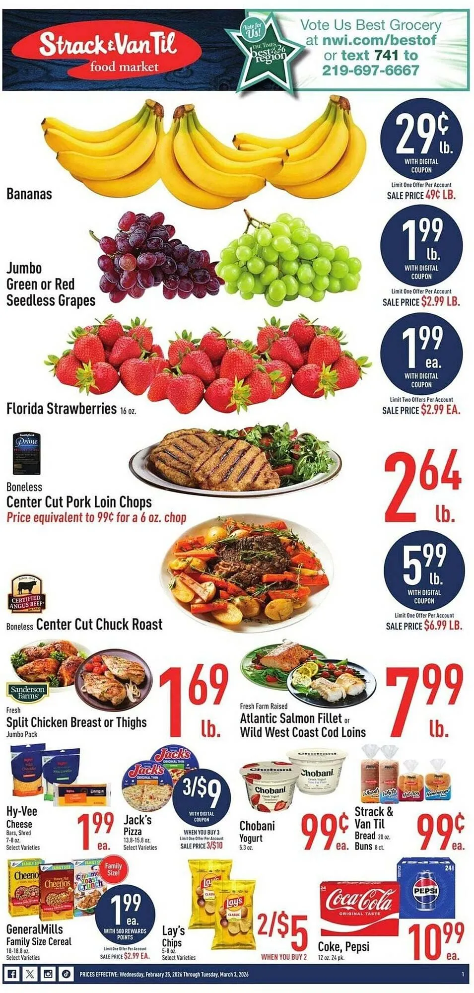 Weekly ad Strack & Van Til weekly ad from February 25 to March 3 2026 - Page 1