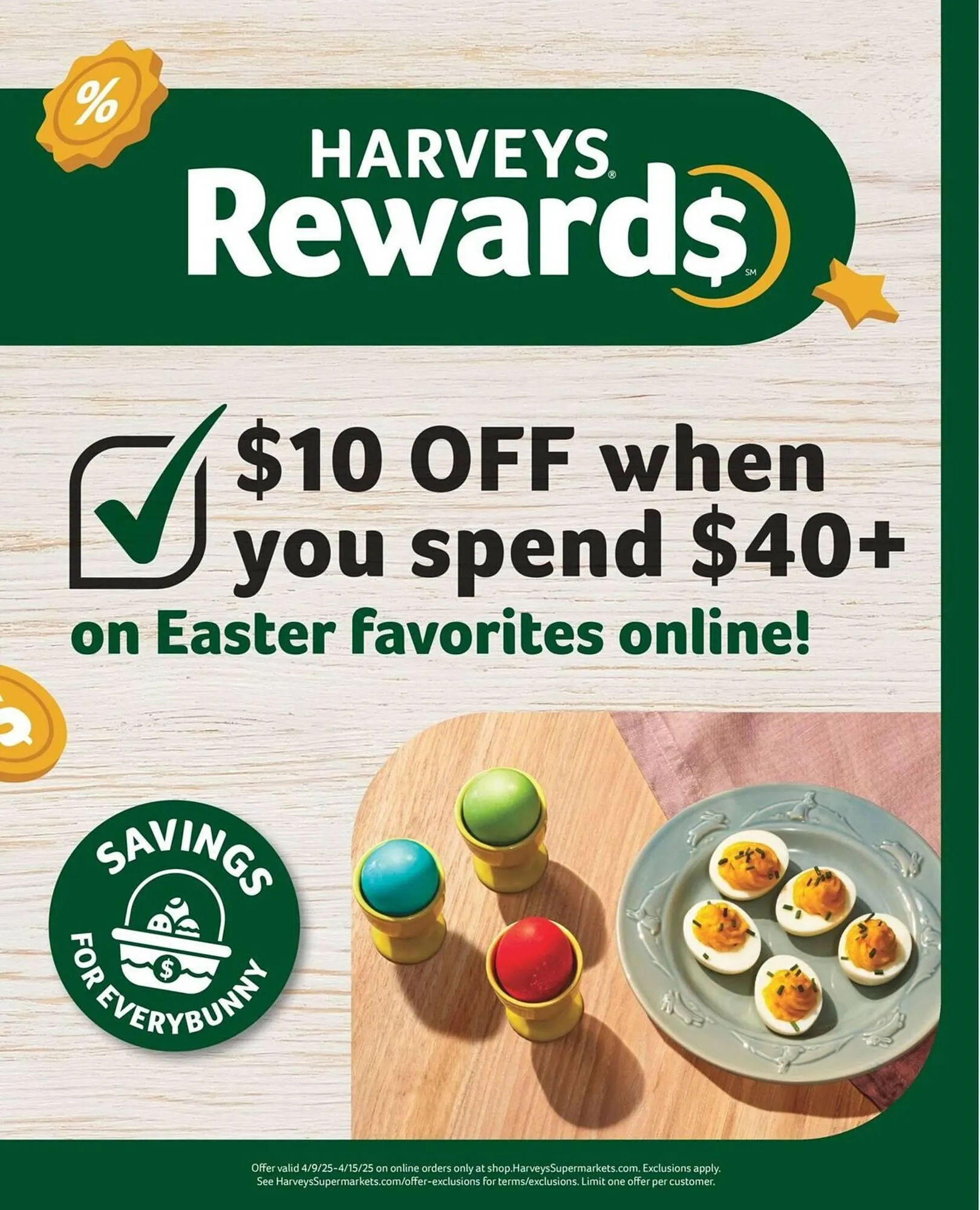 Weekly ad Harveys Supermarkets Weekly Ad from April 9 to April 15 2025 - Page 6