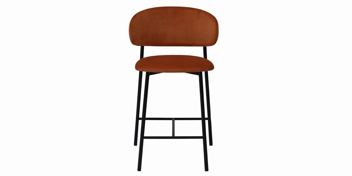 Zoya Counter Stool Terracotta
