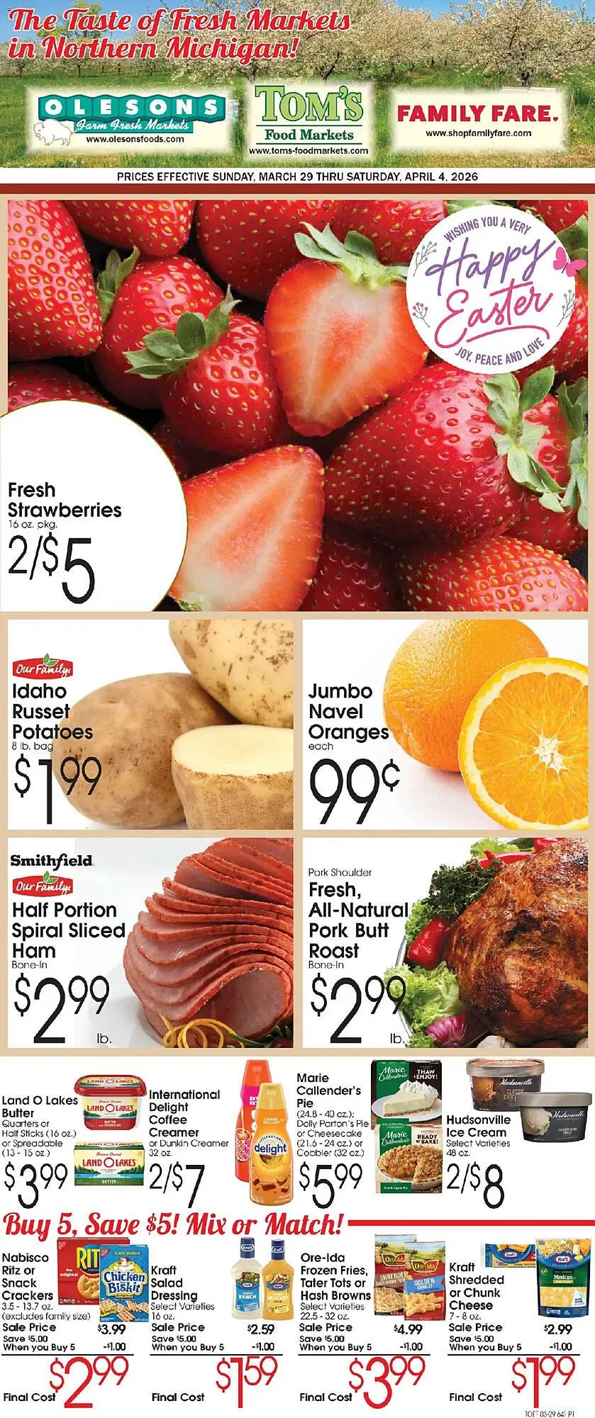 Weekly ad Family Fare weekly ad from March 29 to April 4 2026 - Page 1