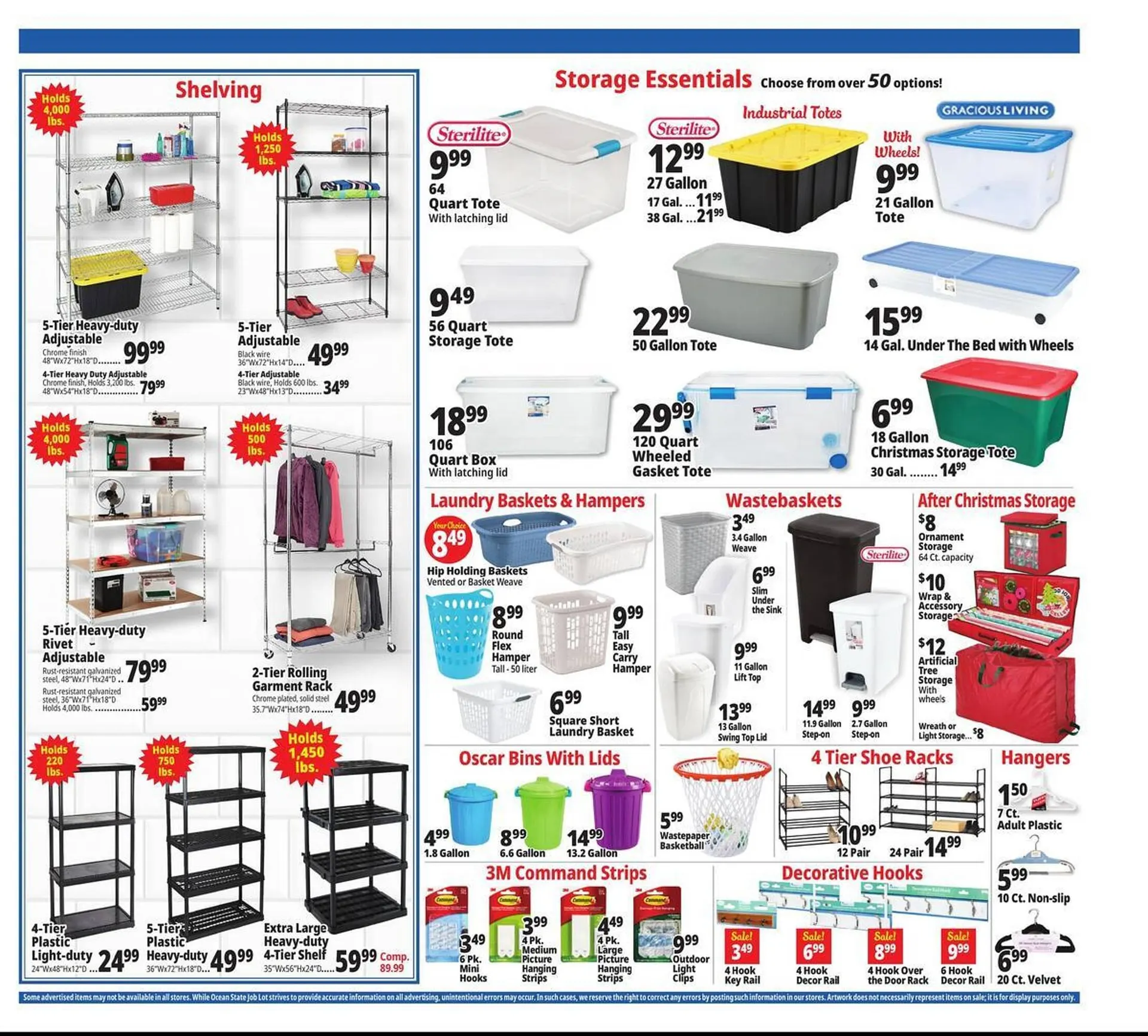 Weekly promotion Ocean State Job Lot flyer spanning from December 4 to December 10 2025 - Page 20 for Catalogue 365
