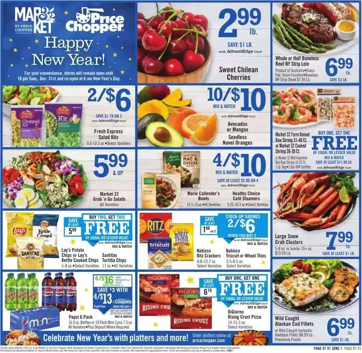 Weekly ad Weekly Ads Price Chopper from December 29 to January 12 2025 - Page 1