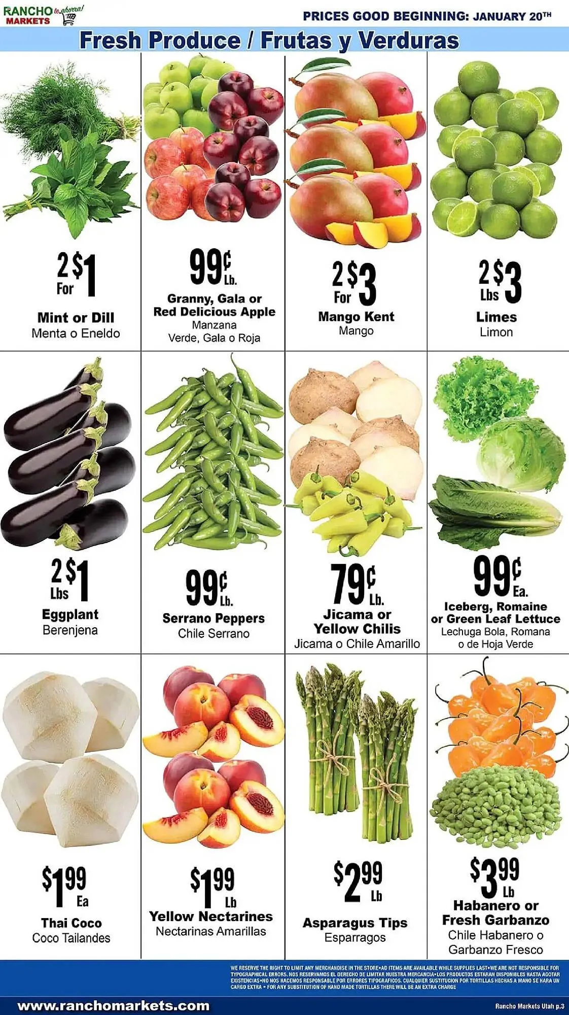 Weekly ad Rancho Markets weekly ad from January 20 to January 26 2026 - Page 3