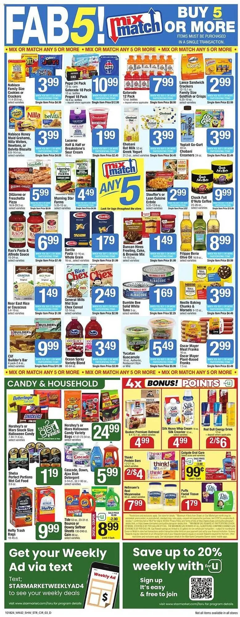 Weekly ad Star Market Weekly Ad from October 18 to October 20 2024 - Page 5