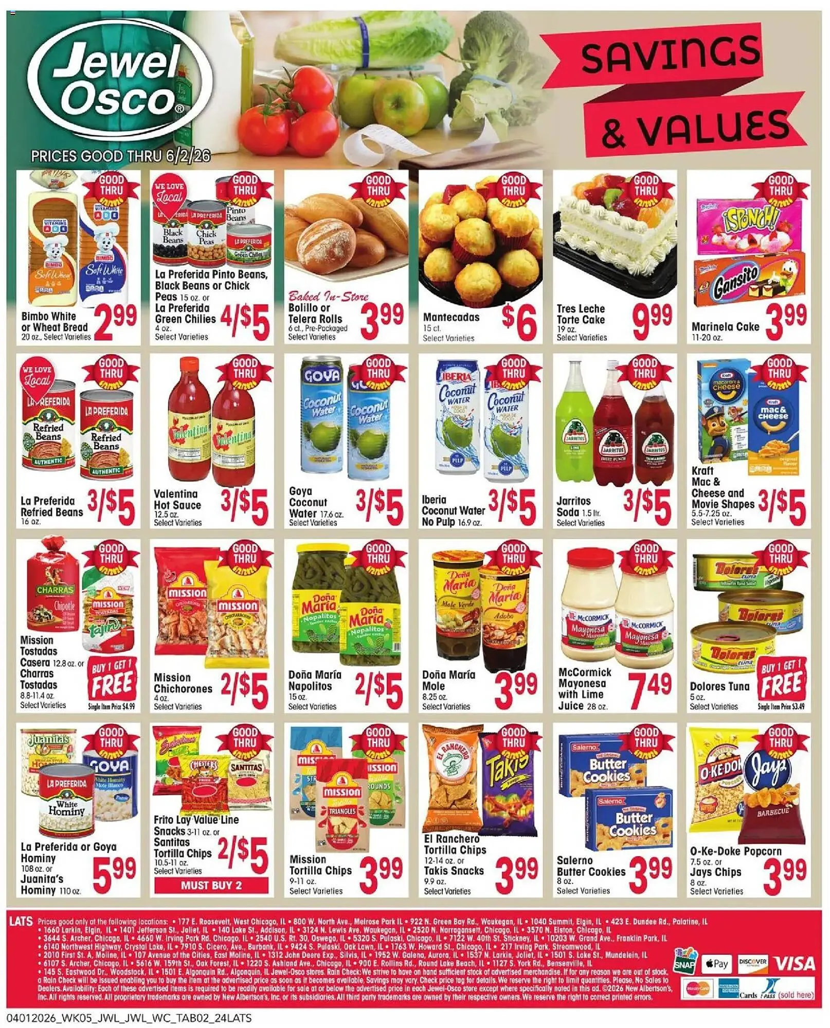 Weekly ad Jewel-Osco weekly ad from April 1 to April 6 2026 - Page 2
