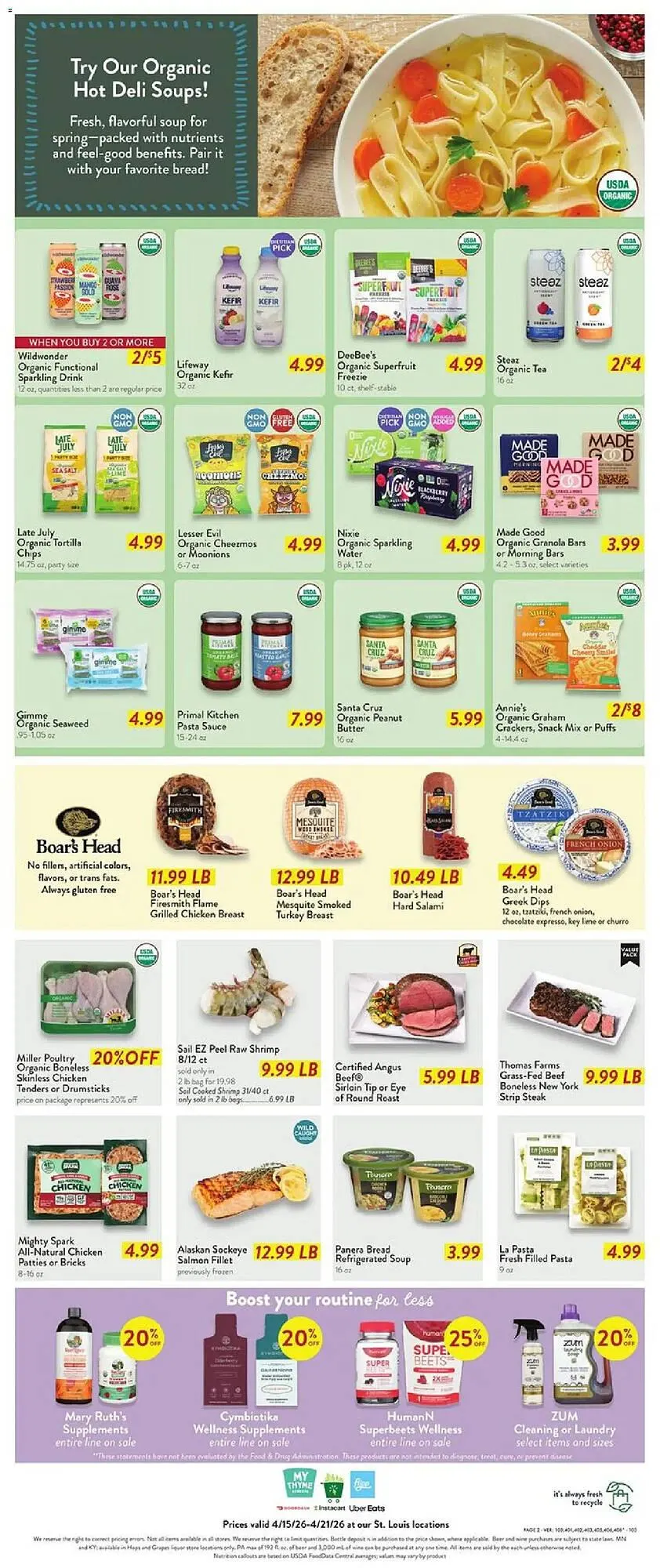 Weekly ad Fresh Thyme weekly ad from April 16 to April 19 2026 - Page 4