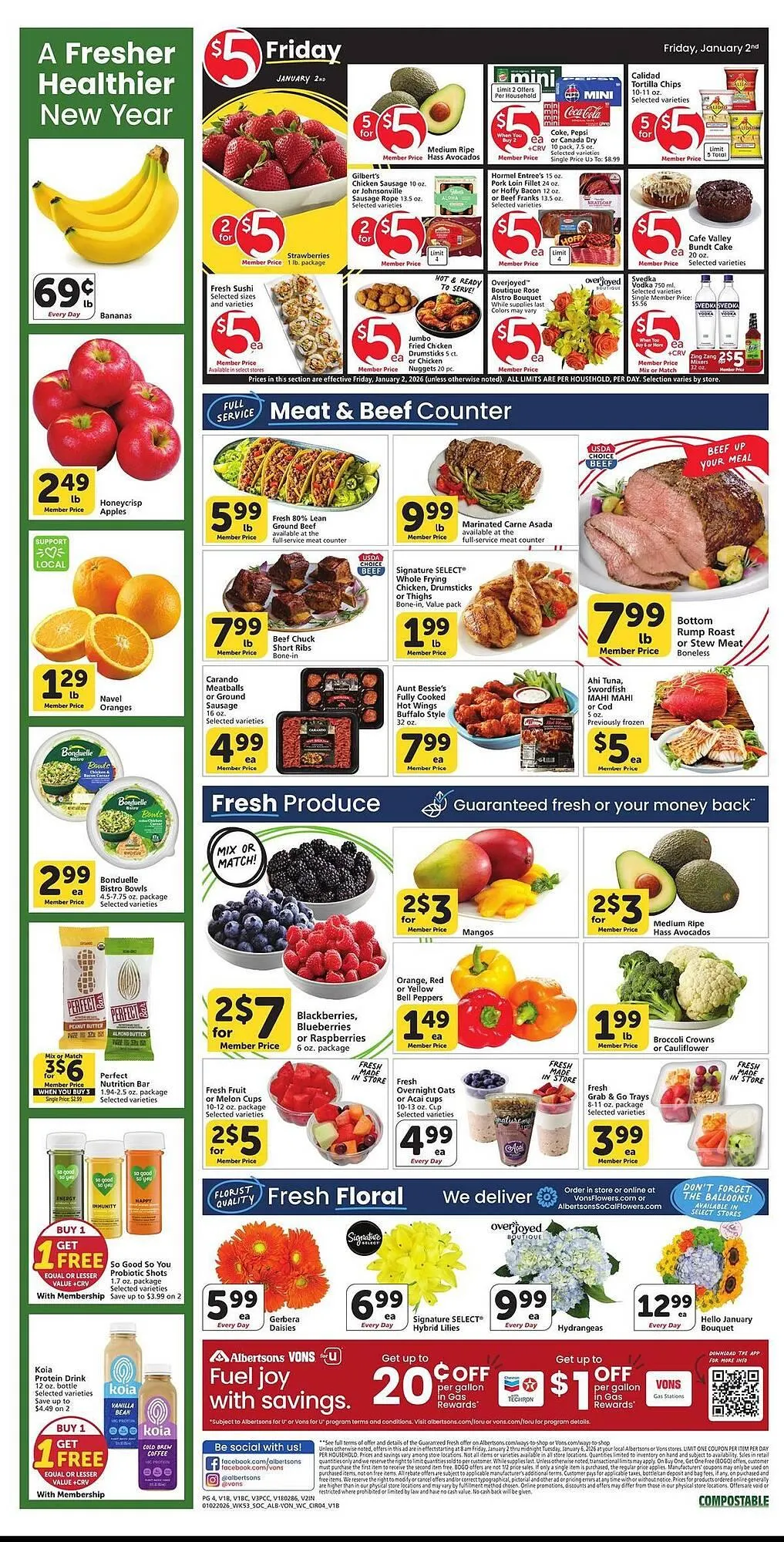 Weekly ad Vons weekly ad from January 2 to January 6 2026 - Page 3