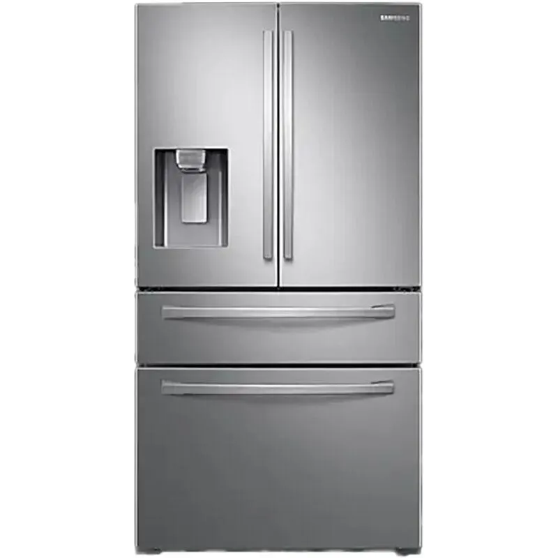 Samsung 36 in. 22.6 cu. ft. Smart Counter Depth French Door Refrigerator with External Ice & Water Dispenser - Stainless Steel