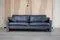 Vintage Conseta Blue Leather Sofa from Cor