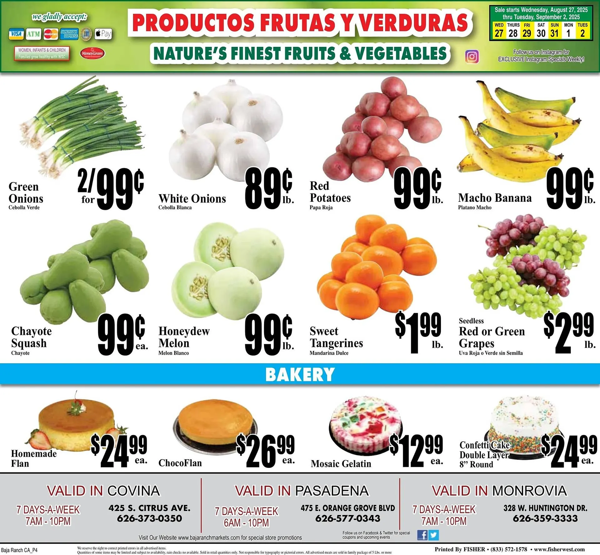 Weekly ad Baja Ranch Weekly Ad from August 27 to September 2 2025 - Page 4