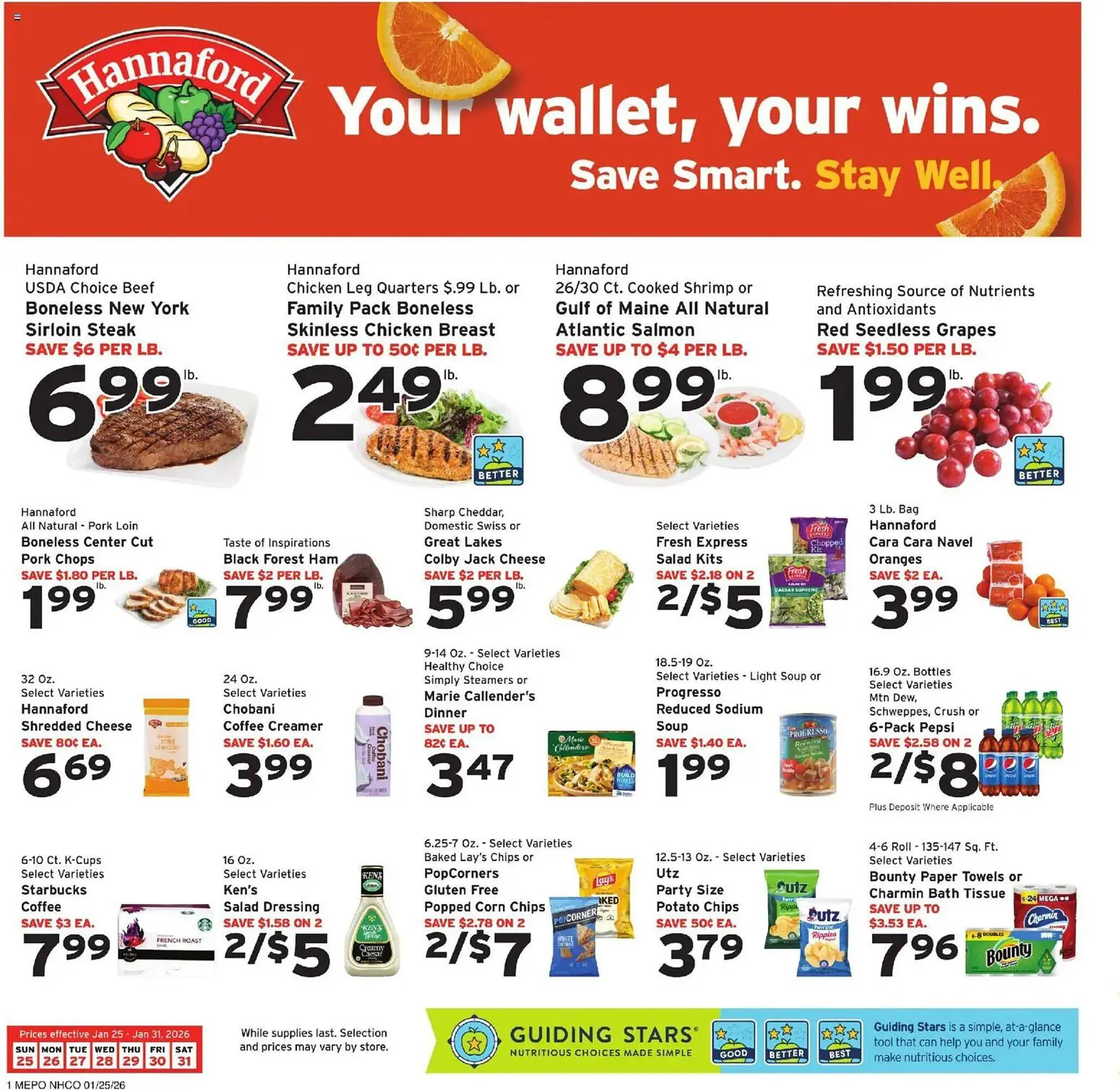 Hannaford flyer - 1