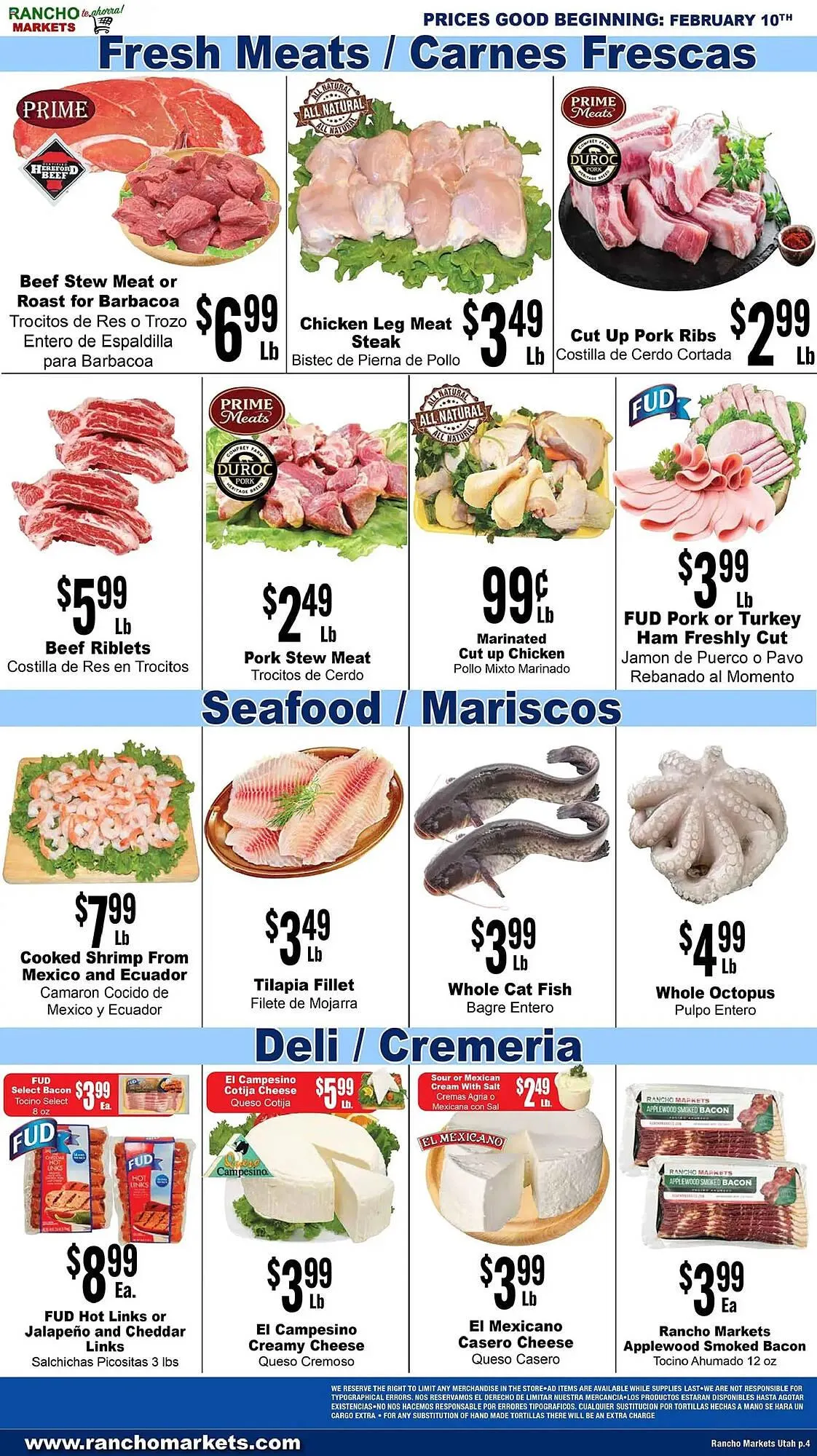 Weekly ad Rancho Markets weekly ad from February 10 to February 17 2026 - Page 4