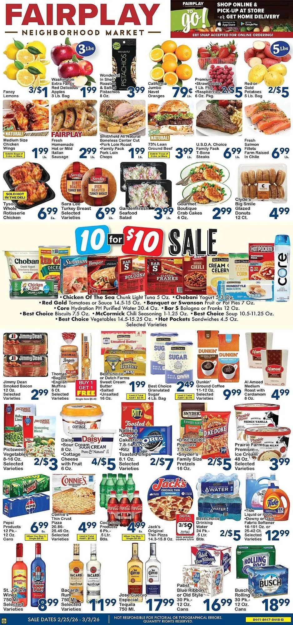 Weekly ad Fairplay weekly ad from February 25 to March 3 2026 - Page 1