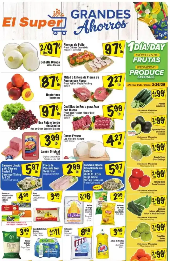 Weekly ad Weekly Ads El Super from February 26 to March 4 2025 - Page 1