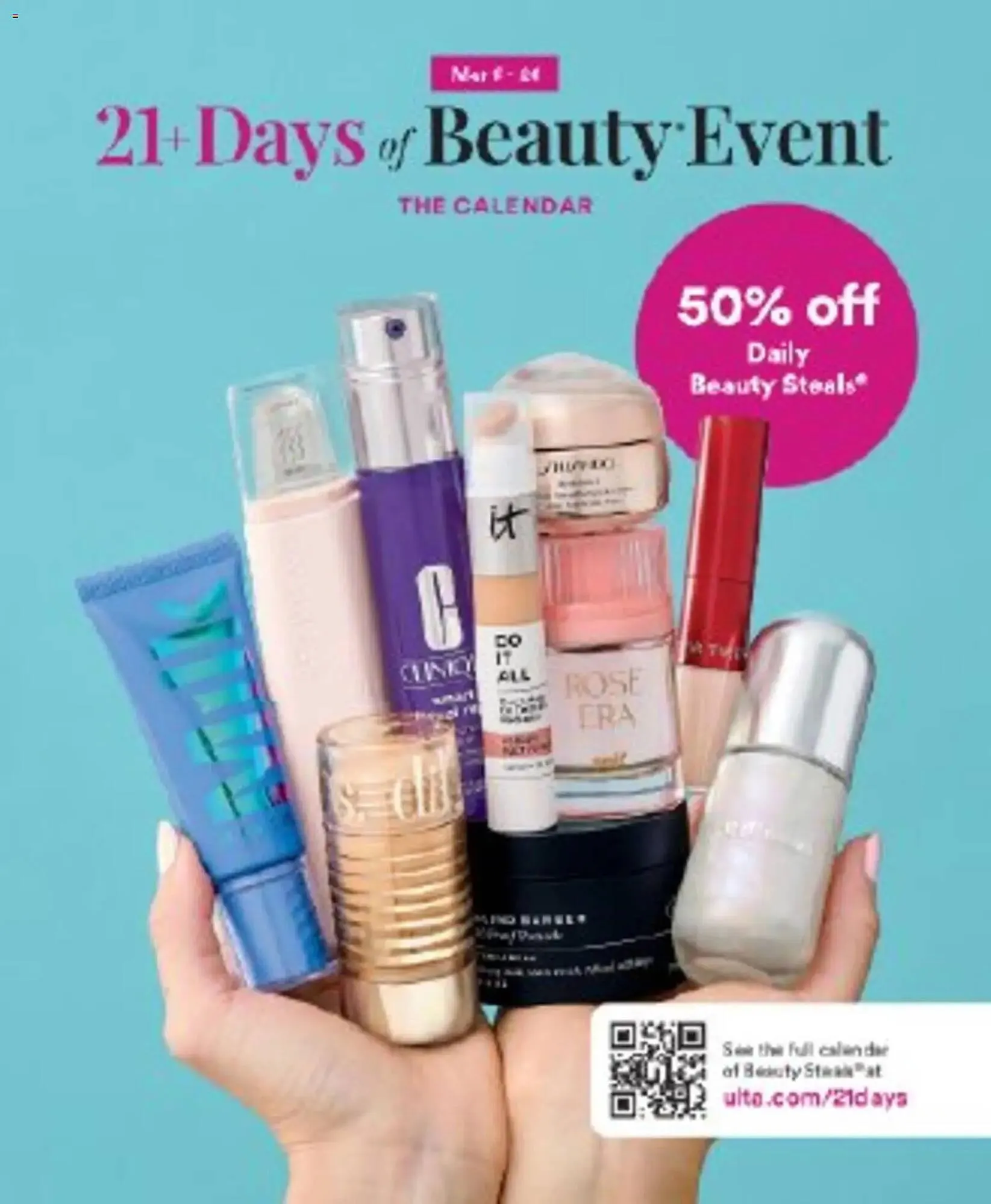 Weekly ad Ulta Beauty weekly ad from March 6 to March 27 2026 - Page 1