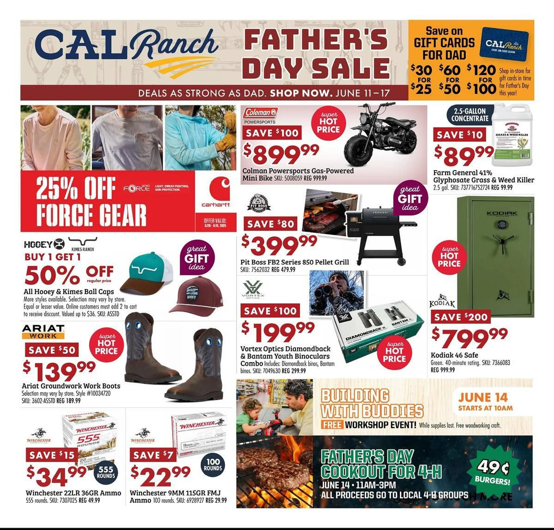 Weekly ad C A L Ranch Stores Weekly Ad from June 11 to June 17 2025 - Page 1