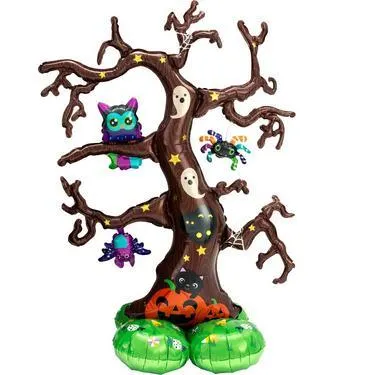 AirLoonz Halloween Tree Balloon, 44in x 62in