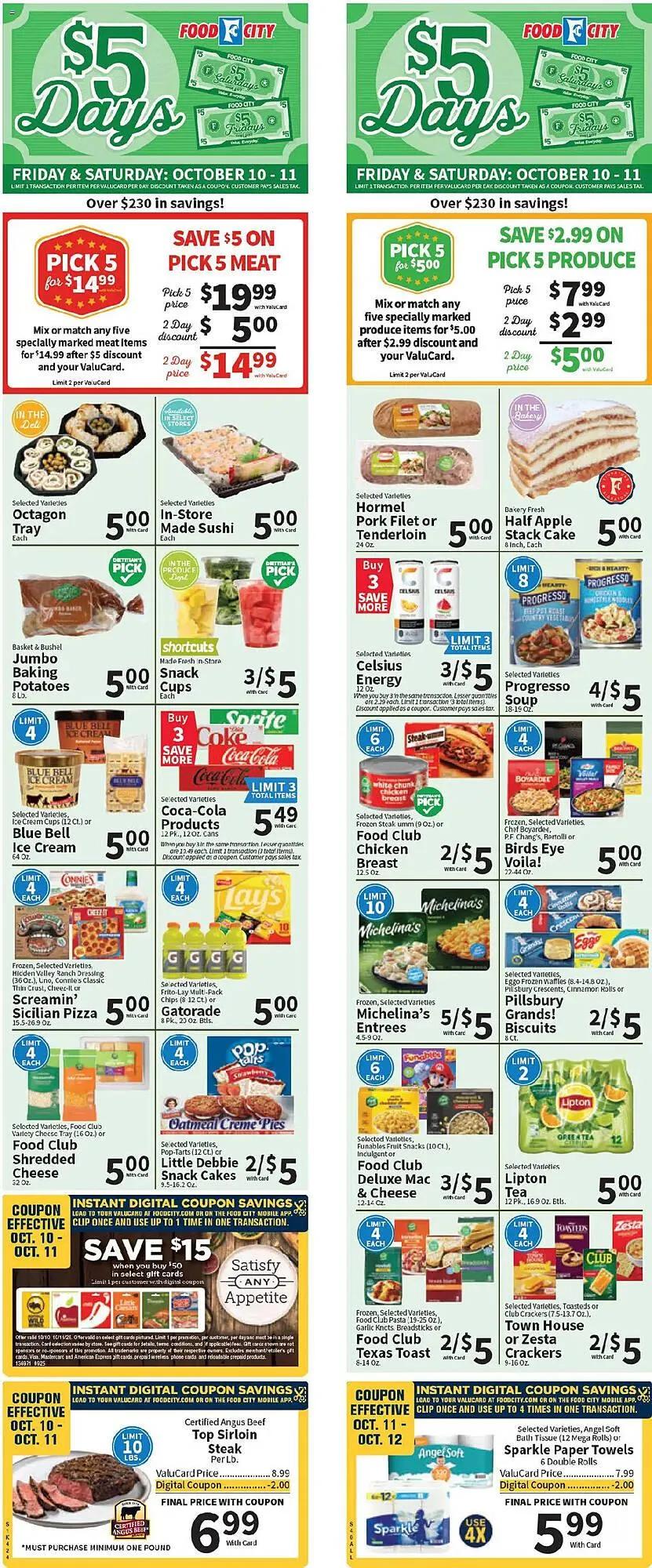 Weekly ad Food City weekly ad from October 8 to October 15 2025 - Page 1