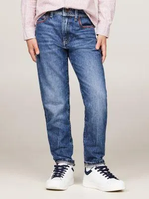 Kids' Straight Fit Medium Wash Jean