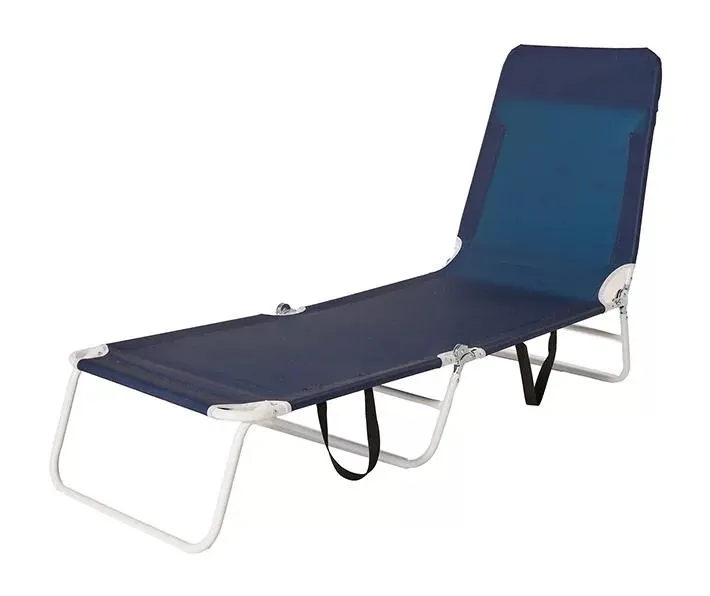 Navy Folding Lounge Chair