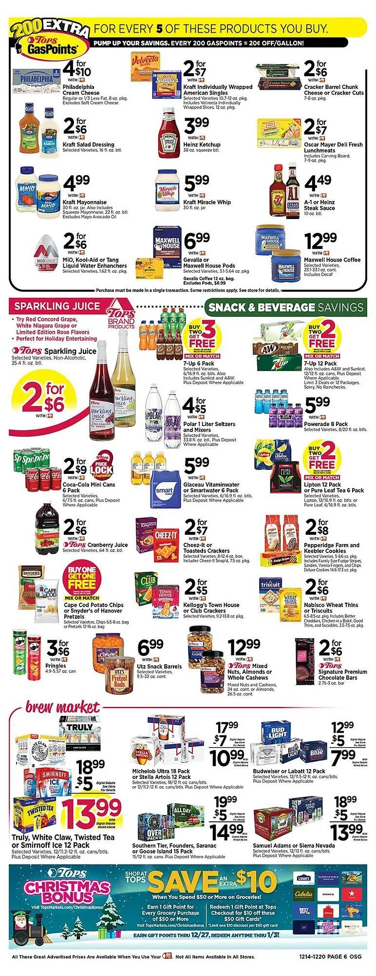 Weekly ad Tops weekly ad from December 14 to December 20 2025 - Page 6