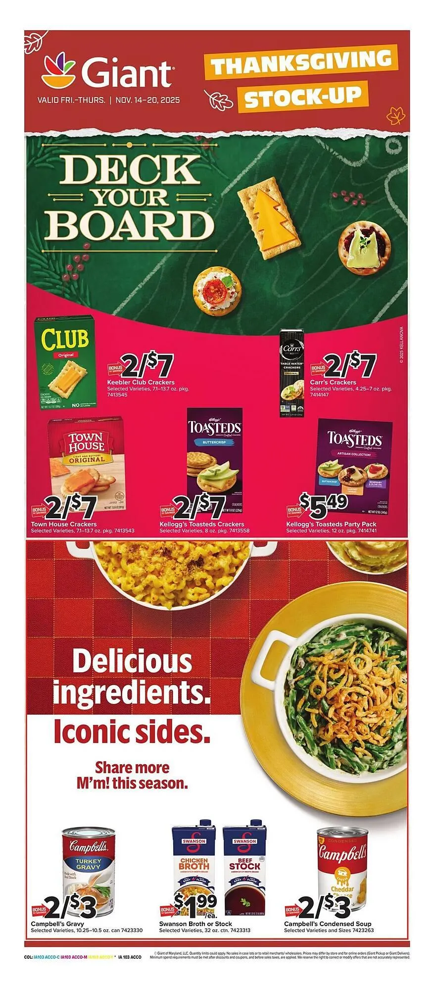 Weekly ad Giant Food weekly ad from November 14 to November 20 2025 - Page 11